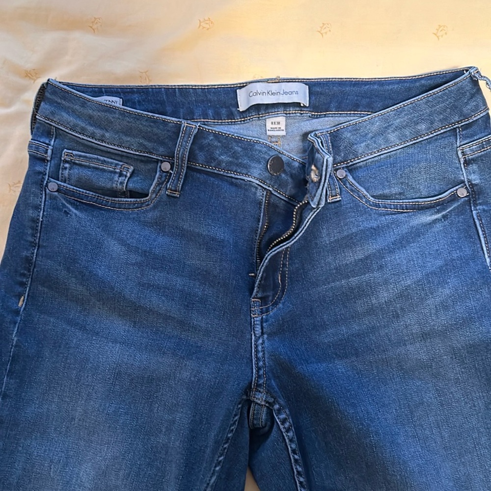 Calvin Klein stretch skinny Jeans size 8 - Picture 8 of 8